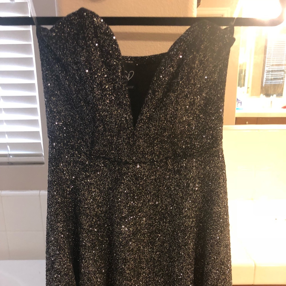 Grey Sparkle Dress
